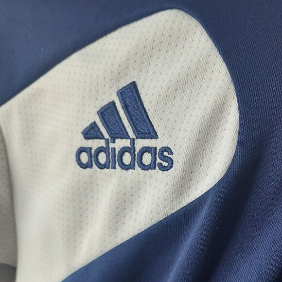 Adidas Men's Blue Local Soccer Club Chilliwack FC Track Jacket Size Large - Picture 3 of 13